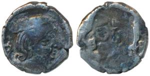 Western Kshatrapas, Kardamaka Family, Bhartrudaman, son of Rudrasena II, as Mahakshatrapa,