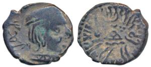 Western Kshatrapas, Kardamaka Family, Bhartrudaman, son of Rudrasena II, as Mahakshatrapa,