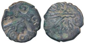 Western Kshatrapas, Kardamaka Family, Bhartrudaman, son of Rudrasena II, as Mahakshatrapa,