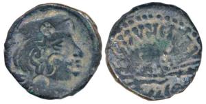 Western Kshatrapas, Kardamaka Family, Bhartrudaman, son of Rudrasena II, as Kshatrapa, SE 