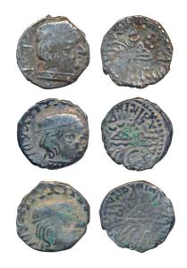 Western Kshatrapas, Kardamaka Family, Vishvasena, son of Bhartrudaman, as Kshatrapa, SE 21