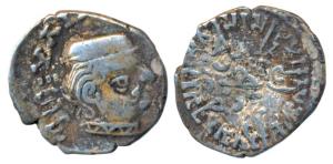 Western Kshatrapas, Kardamaka Family, Vishvasena, son of Bhartrudaman, as Kshatrapa, SE 22