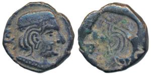 Western Kshatrapas, Kardamaka Family, Yashodaman II, son Rudrasimha II, (304-316 AD), as K