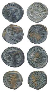 Western Kshatrapas, Svami Rudrasenasa III, son of Svami Rudradaman II, as Mahakshatrapa, S