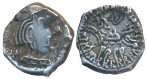 Western Kshatrapas, Svami Simhasena, sister’s son of Svami Rudrasena III, as Mahaskhatrapa