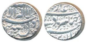 Jahangir, Silver Rupee, 11.43g, Burhanpur Mint, Month Bahman, undated (KM 145.5). Very Fin