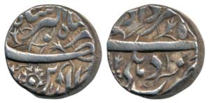 Jahangir, Silver Rupee, 11.38g, Delhi Mint, Month Amardad, (KM 146.6). Very Fine+.