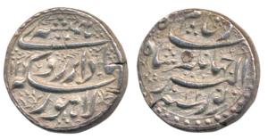 Jahangir, Silver Rupee, 11.35g, Lahore Mint, Bada Bar Hamesha couplet, AH 1026/12, complet