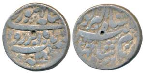 Jahangir, Silver Rupee, 11.2g, Lahore Mint, Abre Ruye couplet, AH 1032/18, complete mint n