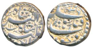 Jahangir, Silver Rupee, 11.38g, Qandahar Mint, AH 1026/12 (KM 142.2). Very Fine.