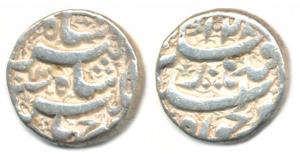 Jahangir, Silver Rupee, 11.32g, Qandahar Mint, AH 1028/12 (KM 142.2). Very Fine.