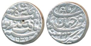 Nur Jahan, Silver Rupee, 11.3g, Patna Mint, AH 1037/22 (KM 168.5). Very Fine+, Rare.