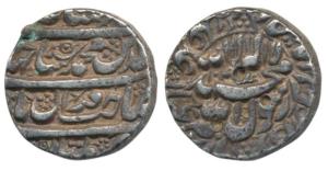 Shah Jahan, Silver Rupee, 11.44g, Multan Mint, AH 104x, Kalima within circle on obv. (KM 2
