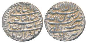 Shah Jahan, Silver Rupee, 11.4g, Patna Mint, Month Tir, AH 1041/5 (KM 226.16). Very Fine.