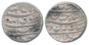 Shah Jahan, Silver Rupee, 11.35g, Tatta Mint, Month Tir, AH 1038/2, legend in four lines (