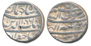 Shah Jahan, Silver Rupee, 11.38g, Tatta Mint, Month Isfandarmuz, AH 1066/30 (KM 224.18). V
