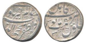 Aurangzeb, Silver Rupee, 11.48g, Kabul Mint, Muhiuddin type, complete mint name at top, RY