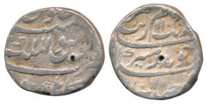 Aurangzeb, Silver Rupee, 10.42g, Dar ul-Mulk Kabul Mint, AH 1110, the epithet Dar ul-Mulk 