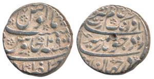 Aurangzeb, Silver Rupee, 11.48g, Zafarabad Mint, AH (10)96/29, (KM 300.93). Very Fine+.