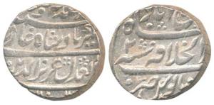 Alamgir II, Silver Rupee, 11.35g, Dar-ul-Khilafat Shahjahanabad Mint, AH (116)8/2, Meh chu