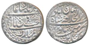 Muhammad Akbar II (AH 1221-1253, 1806-1837 AD), Silver Rupee, 11.16g, Dar-ul-Khilafat Shah