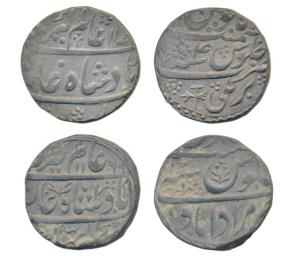 Hafiz Rehmat Khan (1754-1774 AD), Silver Rupee, Bareli Mint, in the name of Alamgir II, AH