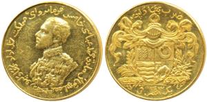 Sadiq Muhammad Khan V (AH 1325-1365, 1907-1947 AD), Gold Ashrafi, 7.25g, Bahawalpur Mint, 