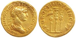 Trajan (98-117 AD), Gold Aureus, 7.21g, Rome Mint, obv. laureate, draped and cuirassed (an