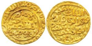Mu’izz-ud din Kaiqubad Kaiqubad (AH 686-689, 1287-1290 AD), Gold Tanka, 10.93g, Hazrat Del