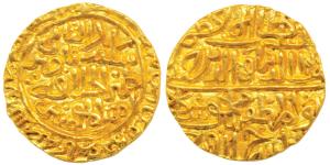 Mahmud Shah I (AH 839-873, 1436-1439 AD), Gold Tanka, 11.17g, Shadiabad Mint, Sikandar al 