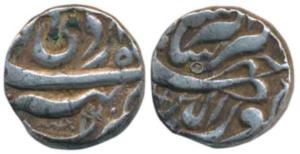Jahangir, Silver Rupee, 11.39g, Tatta Mint, Month Ardibihisht (KM 145.17). Very Fine+, Sca