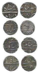 Nagpur Bhonsla, Raghuji II (1788-1816 AD), Silver Rupee, Chanda and Katak Mints, in the na