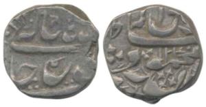 Mehmood Shahi, Silver Rupee, 10.76g, Derajat Mint, struck by Nawab of Dera Ismail Khan, AH