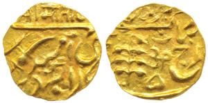 Umaid Singh (VS 1975-2004, 1918-1947 AD), Gold ¼ Mohur, 2.74g, with the name of George V, 