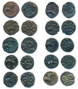 Satavahanas, ’Tarhala Hoard’ Type, Sri Yajna Satakarni, Sri Pulumavi and Sri Satakarni, Po