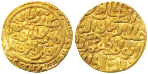 Ala-ud-Din Muhammad Shah II Khilji, Gold Tanka, 10.7g, Hazrat Delhi Mint, AH 708, sikandar