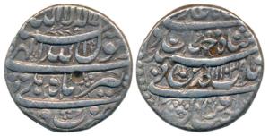 Shah Jahan, Silver Rupee, 11.32g, Delhi Mint, AH 1039/2, Month Tir (KM 224.9). Very Fine.