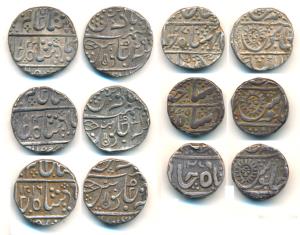 Tukoji Rao II (AH 1261-1304, 1844-1886 AD), Silver Rupee (3), Malharnagar Mint, AH 1280, 1