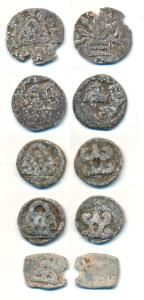 Pre Satavahana, Lead Unit, Maharathi Sivalakura; Vasisthiputra Vilivayakura; Uninscribed C