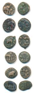 Satavahanas, Kausikiputra and Gautamiputra Satakarni, Copper Unit (6), Nevasa —Paithan typ