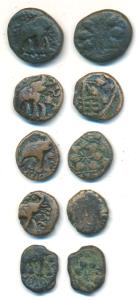 Satavahanas, Kausikiputra and Gautamiputra Satakarni, Copper Unit (5), Nevasa —Paithan typ