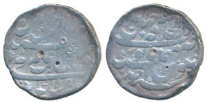 Aurangzeb, Silver Rupee, 11.17g, Dar ul- Khilafat Shahjahanabad Mint, RY Ahd, Muhi ud-din 