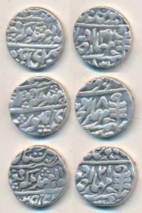 Madho Singh II (AH 1298-1341, 1880-1922 AD), Silver Rupee (3), Sawai Jaipur Mint, in the n