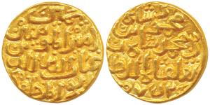 Mahmud bin Muhammad Tughluq (AH 752, 1351 AD), Gold Tanka, 10.99g, AH 752, Yamin amir al-m