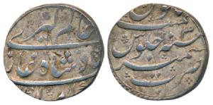 Alamgir II (AH 1167-1173, AD 1754-1759), Silver Rupee, 11.07g, Kashmir Mint, RY 3, complet