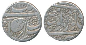 Silver Rupee, 10.64g, Nimak Mint, believed to have been struck at Pind Dadan Khan, VS 1904
