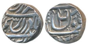 Jaswant Singh, Silver Rupee, 11.05g, VS (18)88, in the name of Ahmed Shah Durrani, rev. st