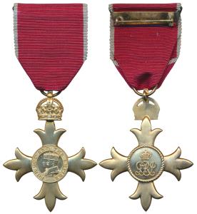 The Most Excellent Order of the British Empire (O.B.E.), 2nd type, Civil Division, Officer