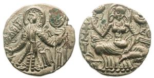 Kings of Kashmir, Kidarite / Hunnic dynasties, Sri Tujina I (circa 7th century AD), Base G