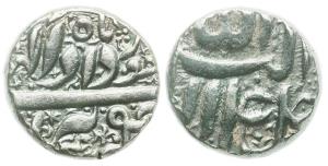 Akbar, Jalal-ud-Din Muhammad, Silver Rupee, 11.45g, Berar Mint, Ilahi type, Month Khurdad,
